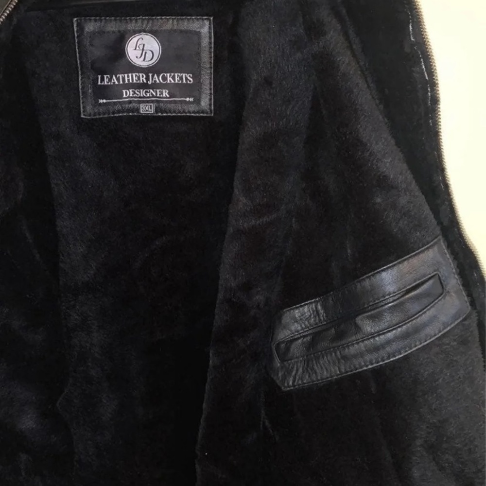 Men’s Leather Coat